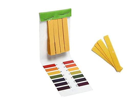 Haobase 80 Pcs Full Ph 1-14 Test Indicator Litmus Paper Strips Tester