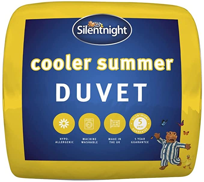 SILENTNIGHT COOLER SUMMER DOUBLE 4.5 TOG DUVET