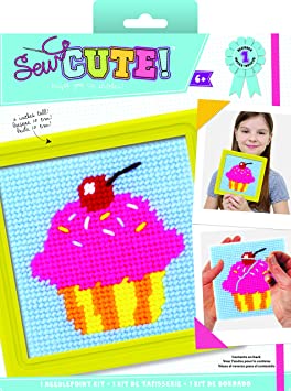 Colorbok Sew Cute Needlepoint Cupcake