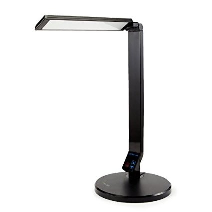 OxyLED Smart L100 Eye-care LED Desk Lamp 5 Dimmable Level 5V11A USB Charging Port Safe Touch Panel
