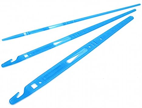 Weishidai Loop Turner&Elastic Threader, Quick Turn,use for Threading Ribbons, fine Elastic Through casing and Eyelets.