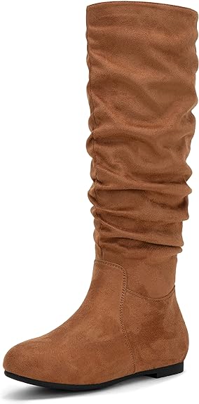 Jeossy Women's Joan Knee High Pull On Fall Weather Boots