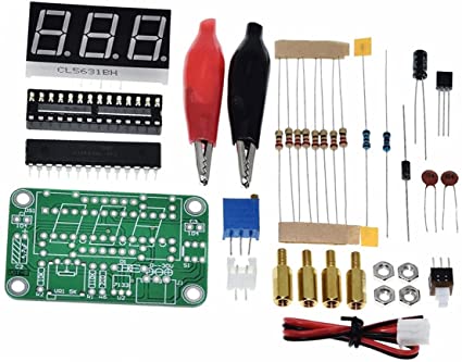 HiLetgo VOT-8 Voltmeter Kit Voltage Meter Electronic Production Suite DIY Kit for Student Electronic Exercise