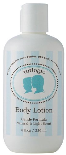 TotLogic Natural Body Lotion 8 oz No Phthalates No Parabens