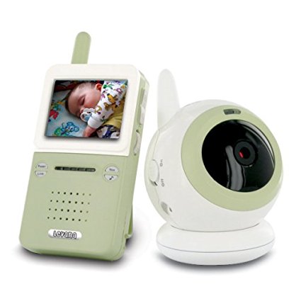 Levana BABYVIEW20 Interference Free Digital Wireless Video Baby Monitor with Night Light Lullaby Camera