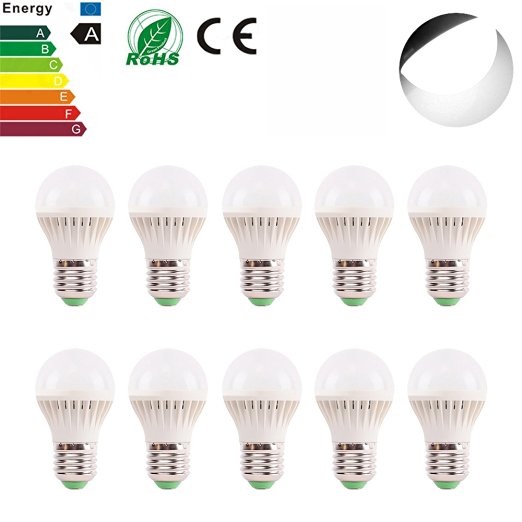 Vander 2W Energy Save LED Light Bulb E27 E26 Lamp,pack of 9(white light)(pls note the quantity,now is 9pcs)