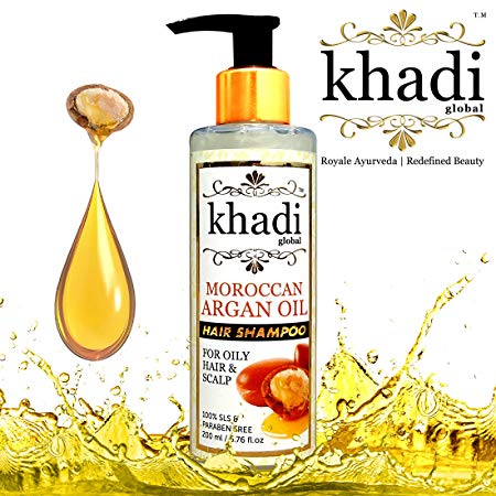Khadi Global Moroccan Argan Oil Hair Shampoo - 200ml
