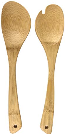 Totally Bamboo 20-2410 Salad Server Set, 14"