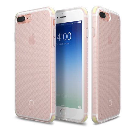 Patchworks Flexguard Clear Case for iPhone 7 Plus - Extreme Corner Protection with Poron XRD