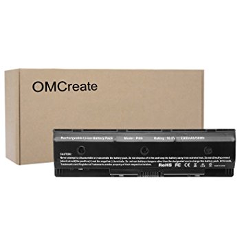 OMCreate Laptop Battery for HP P106 Pi06 710416-001 710417-001 H6L38Aa#Abb - 12 Months Warranty [Li-ion 6-Cell]