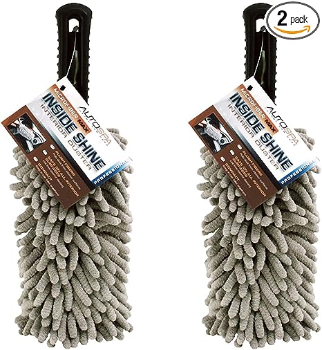 AutoSpa 97372AS Interior Car Detail Duster (Pack of 2)