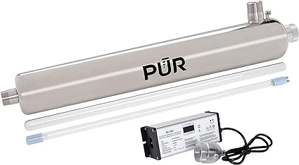 Pur 25 gpm Whole Home UV Water Disinfection System Silver PUV25H Standard