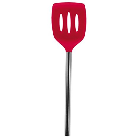 Tovolo 80-7921 Silicone Slotted Turner, Chili Pepper