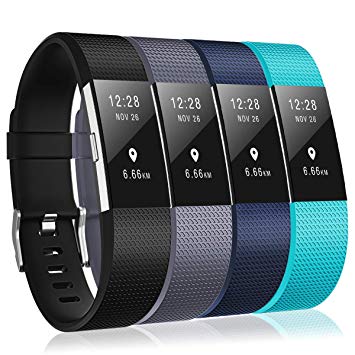 Fitbit Charge 2 Bands, DigiHero Replacement Band Metal Clasp Fitbit Charge 2 Band/Fitbit Charge 2, No Tracker