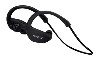 Mpow Gen-2 Version Cheetah Nano-coating Bluetooth 41 Stereo Sports Headphones Sweatproof for Running Gym Exercise Hands-free Calling-Black