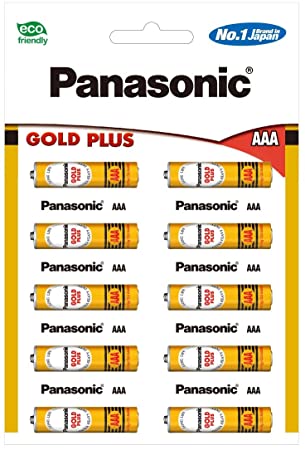 Panasonic AAA Gold Plus Pack of 10