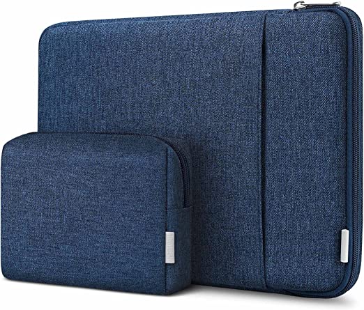 Inateck 12.3-13 Inch Laptop Case Sleeve 360° Protection Compatible with 13 inch MacBook Air M2/M1 2018-2022 A2337/A2179, MacBook Pro M2/M1 2016-2022, Surface Pro 9/8/7/6/X/5/4/3 with Accesory Bag