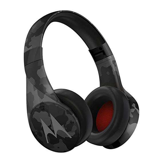 Motorola Pulse Escape   Wireless Over-Ear Headphones - Black Camo