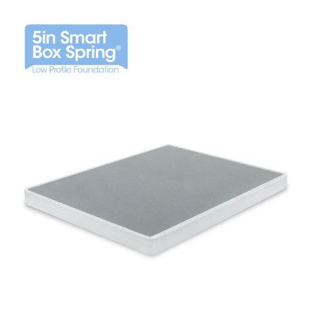 Zinus 5 Inch Low Profile Smart Box Spring, Full