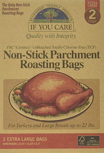 IF YOU CARE Non-Stick Parchment Roasting Bags, Extra Large