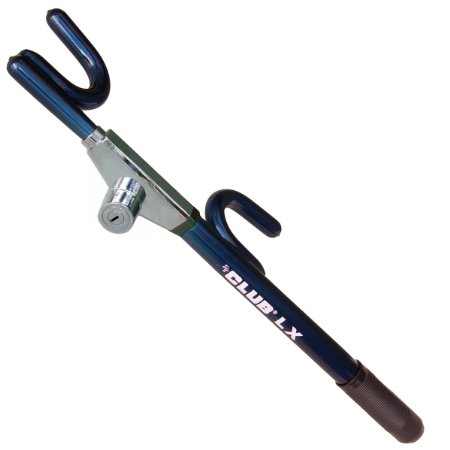 The Club 1102 LX Series Steering Wheel Lock Blue