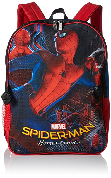Spiderman "Homecoming" Backpack with Lunch Kit (Eyes), 16"