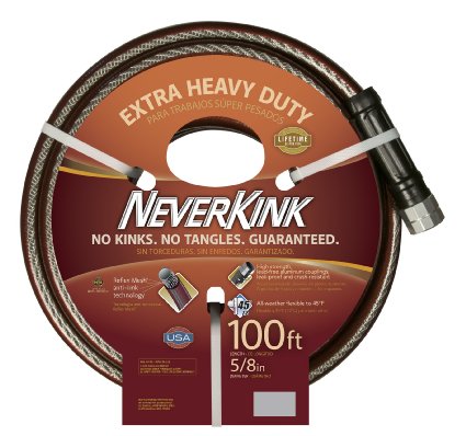 NeverKink 58-Inch by 100-Feet Series 3000 Extra Heavy Duty Garden Hose