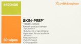 Smith and Nephew Skin-prep Protective Dressing Wipes - Box of 50