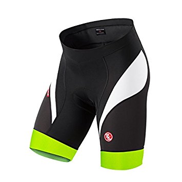 Eco-daily Men's 4D Padded Cycling Shorts Breathable Quick Dry Bike Bicycle Shorts