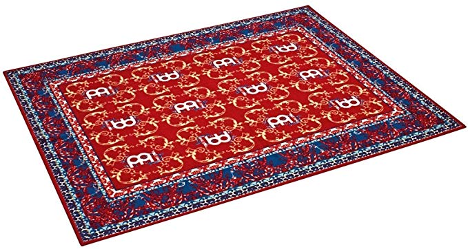 Meinl Percussion Drum Set Rug, 78 x 63 Inches, Tightly Woven Fabric With Non-Slip Grip Bottom, Oriental (MDR-OR)