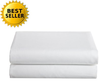 Celine Linenreg Hospitality Special Treatment Construction Luxurious Ultra Soft High Quality WHITE Single Fitted Sheet Twin