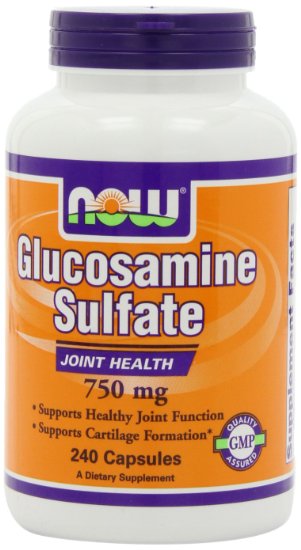 NOW Foods Glucosamine Sulfate 750mg 240 Capsules