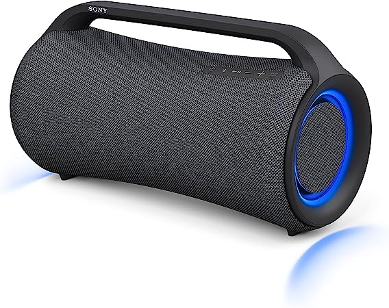 Sony SRS-XG500 - Portable and durable Bluetooth® Boombox party speaker with powerful sound, lighting and 30hrs battery, Black