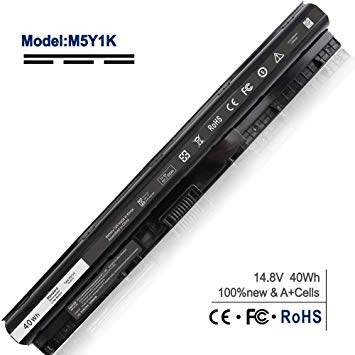TECHEER 14.8V 40WH M5Y1K Laptop Battery Compatible with DELL Inspiron 3451 3551 3567 5558 5758 M5Y1K Vostro 3458 3558 Inspiron 14 15 3000 Series HD4J0 1KFH3 WKRJ2 GXVJ3 453-BBBR
