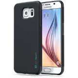 Galaxy S6 Case Ultra Slim Minimalist design by Slimtech - fits Galaxy S6 ATampT Verizon Sprint T-Mobile Thin Anti-Slip Drop Resistant Protective case with scratch resistant screen protector BLACK