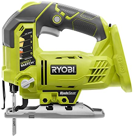 Ryobi P5231 18-Volt ONE  Cordless Orbital T-Shaped 3,000 SPM Jig Saw with Adjustable Base (Tool-Only) (Non-Retail Packaging)