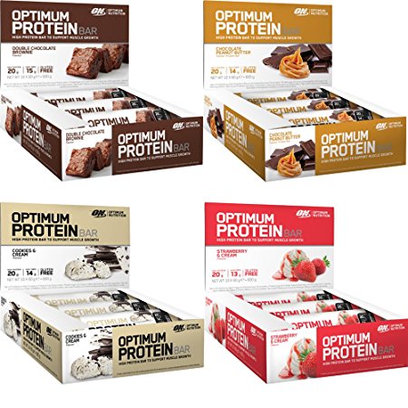 Optimum Nutrition ON High Protein 10x60g Bars Bar (Cookies and Cream)