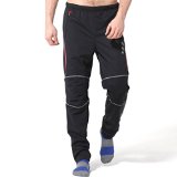 4ucycling Mens Windstopper Casual Outdoor and Multi Sporting Pants Fleeced