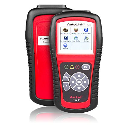 Code Reader Autel AutoLink AL519 OBD2 Diagnostic Tool Car Engine Fault Trouble Code Reader Erase Check Engine Light Scan Tool Reader