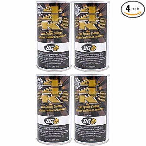 BG Products 44K Fuel System Cleaner Power Enhancer - 4 Pack