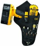 Custom Leathercraft 5023 Deluxe Cordless Poly Drill Holster