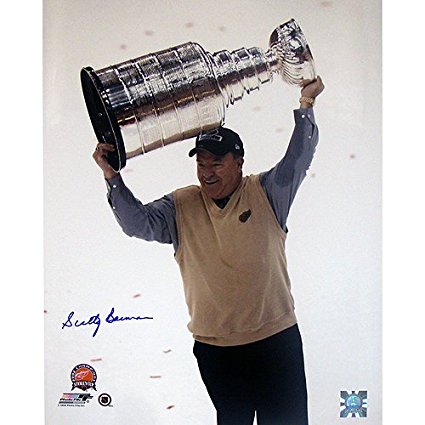 Scotty Bowman Cup Overhead Vertical 16 Inch X 20 Inch Photo