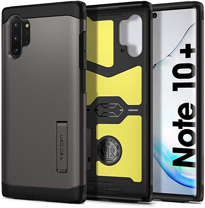 Spigen Tough Armor Works with Samsung Galaxy Note 10 Plus Case - Gunmetal