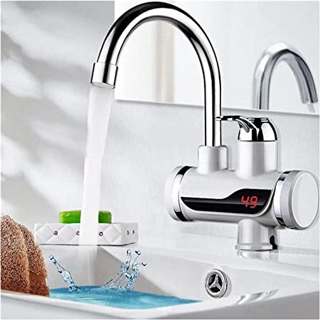 Earth Rated Instant Tap Water Heater/Geyser for Kitchen, Bathroom, Office, Restaurants, Labs, Clinics, Saloon, LED Electric Head Water Heaters Body and Butt, Doggie Wipes Measure (MULTI)