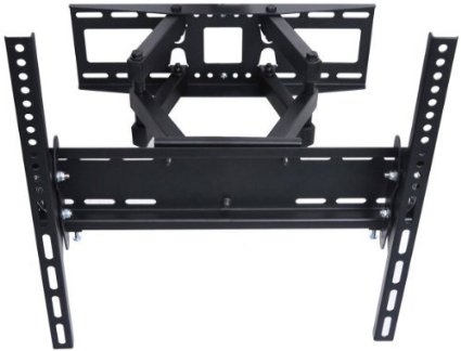 VideoSecu Articulating TV Wall Mount Bracket for 26-55 LCD LED Plasma 3D TV with VESA up to 400x400 Full Motion Tilt Swivel Dual Arms BD4