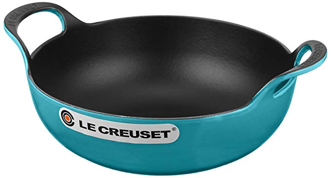 Le Creuset of America Enameled Cast Iron Balti Dish, 3-Quart, Caribbean