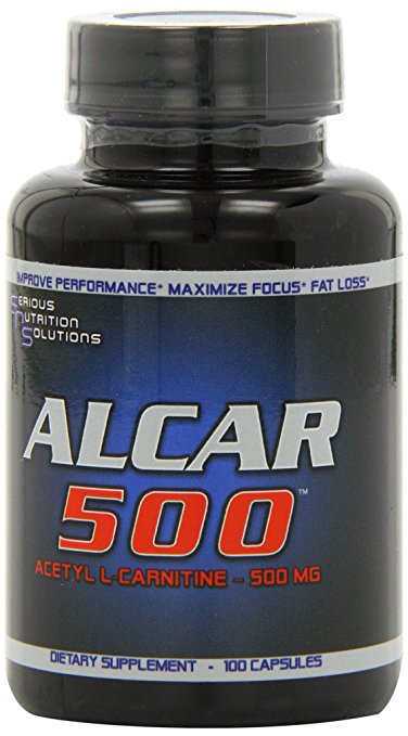 Serious Nutrition Solution Alcar-500 Capsules, 500mg, 100-Count