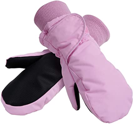 SimpliKids Children's Snow Gloves Sports Insulation Waterproof Winter Kids Ski Mittens