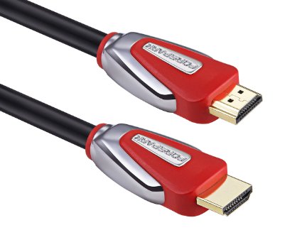 FORSPARK 10ft 4K-HDMI 2.0 Ultra Premium High Speed HDMI Cable 26AWG with Ethernet,Support 3D 4K 1080P for Apple TV-3D Gaming, Xbox,PS3 ,Red Case