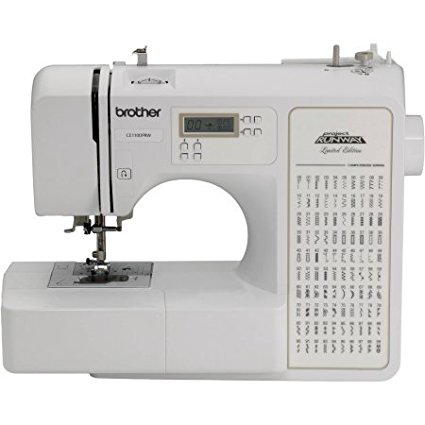 Model CE1100PRW Computerized 100-Stitch Project Runway Sewing Machine by Brother